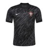 Maglia da Calcio Portiere Portogallo Euro 2024 Nera per Uomo